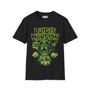 Luigi Mansion T-Shirt Printify