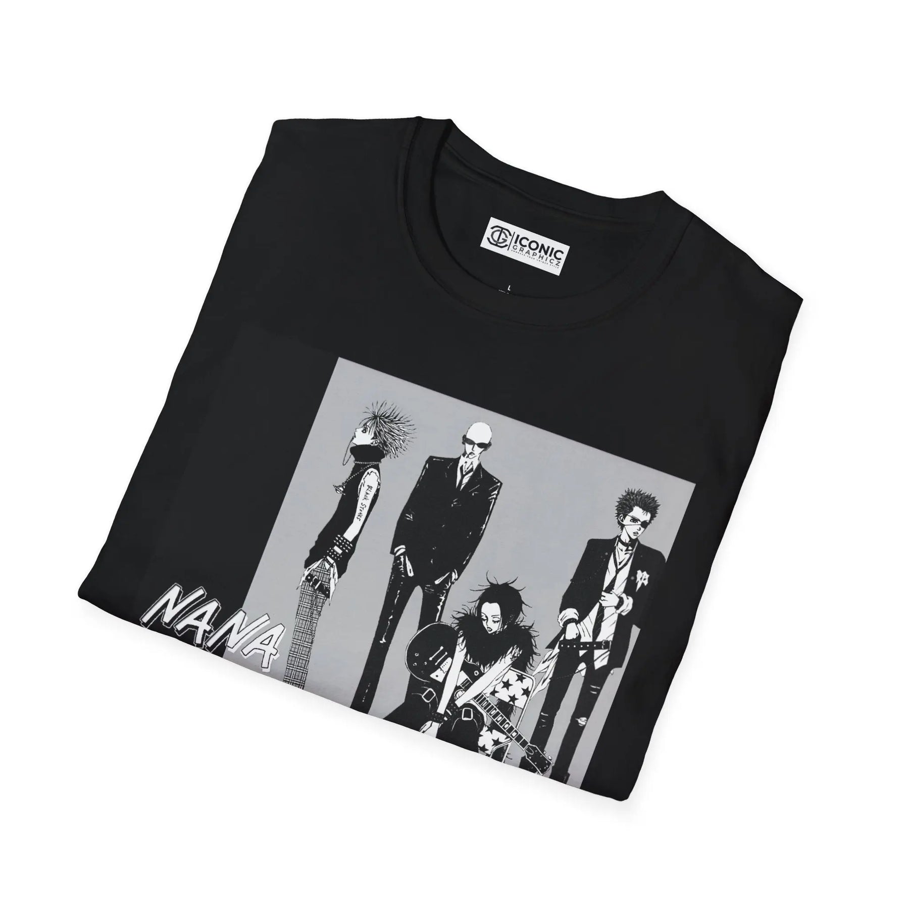 Nana Black Stones T-Shirt Printify