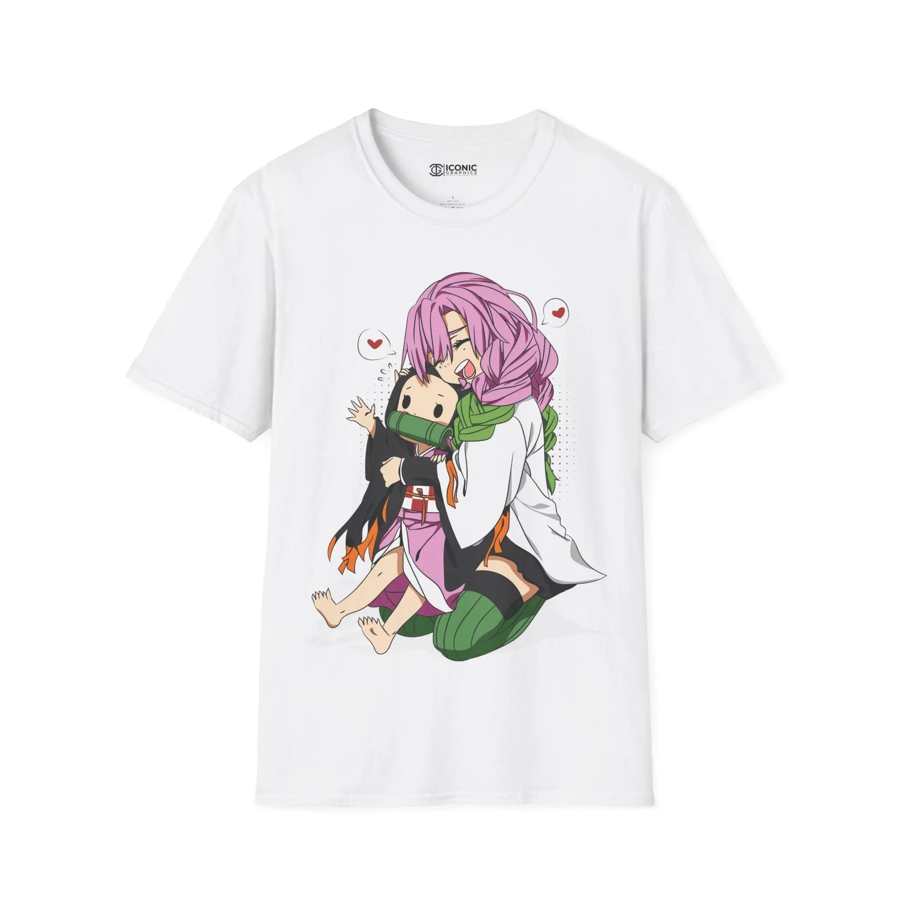 Nezuko and Mitsuri Demon Slayer T-Shirt Printify
