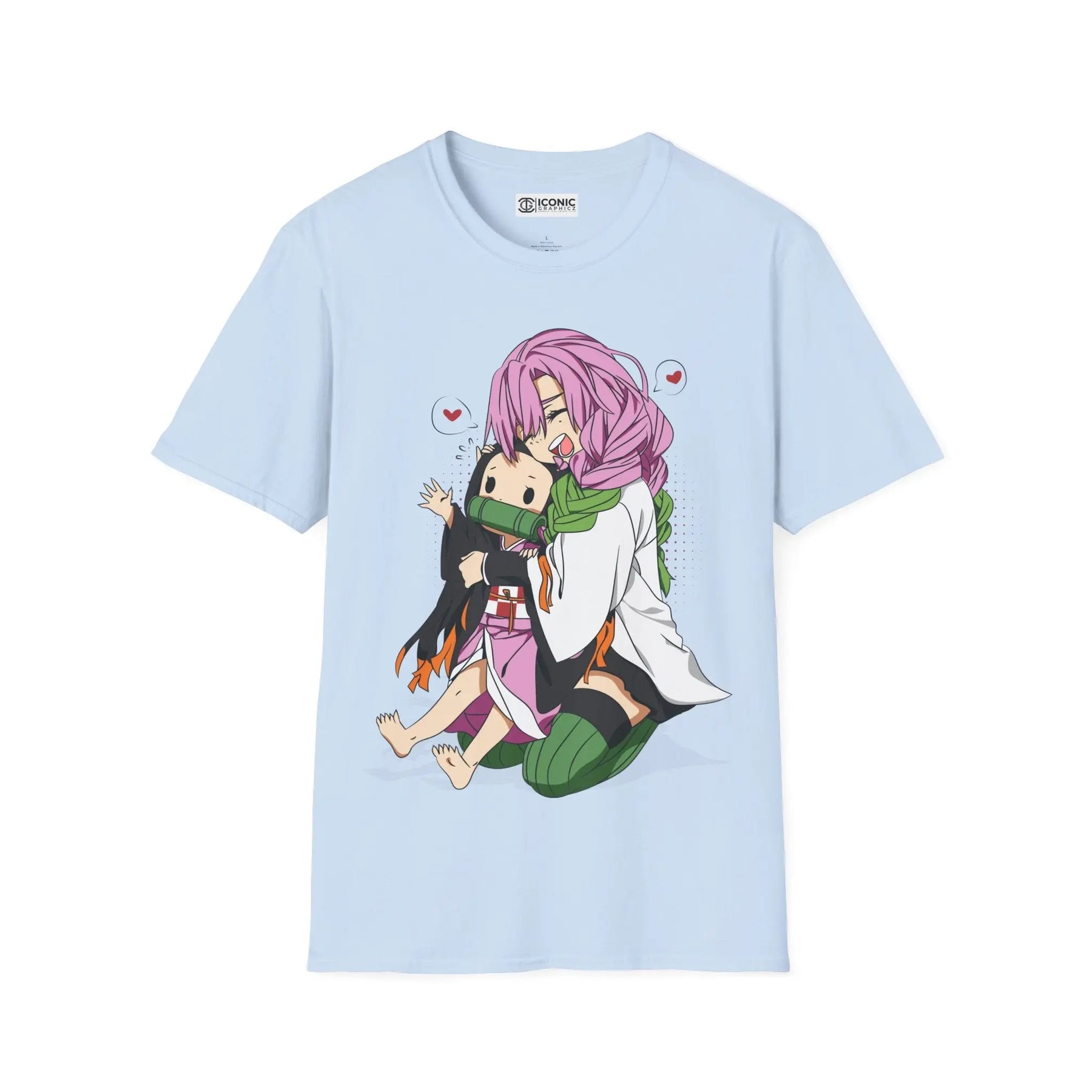 Nezuko and Mitsuri Demon Slayer T-Shirt Printify