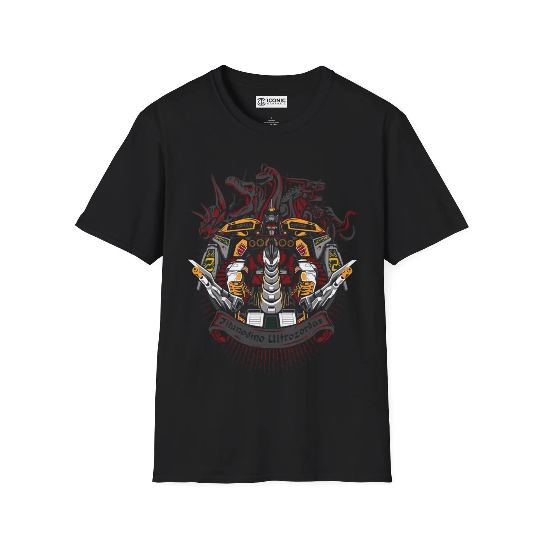 Power Rangers Megazord T-Shirt Printify