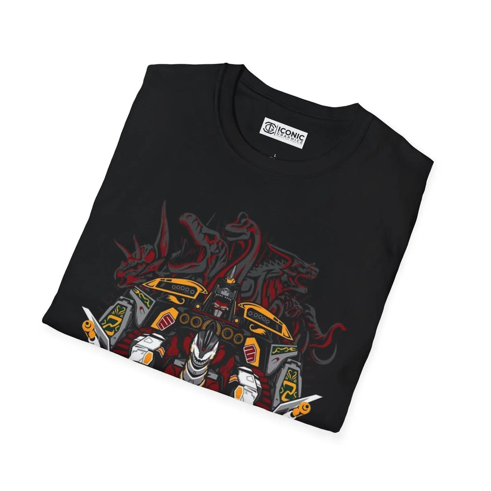 Power Rangers Megazord T-Shirt Printify