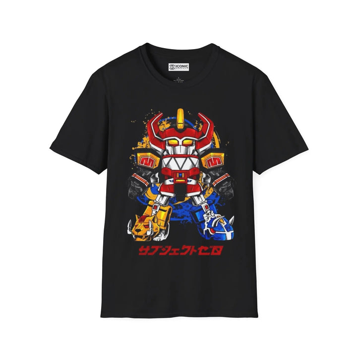 Power Rangers Megazord T-Shirt Printify