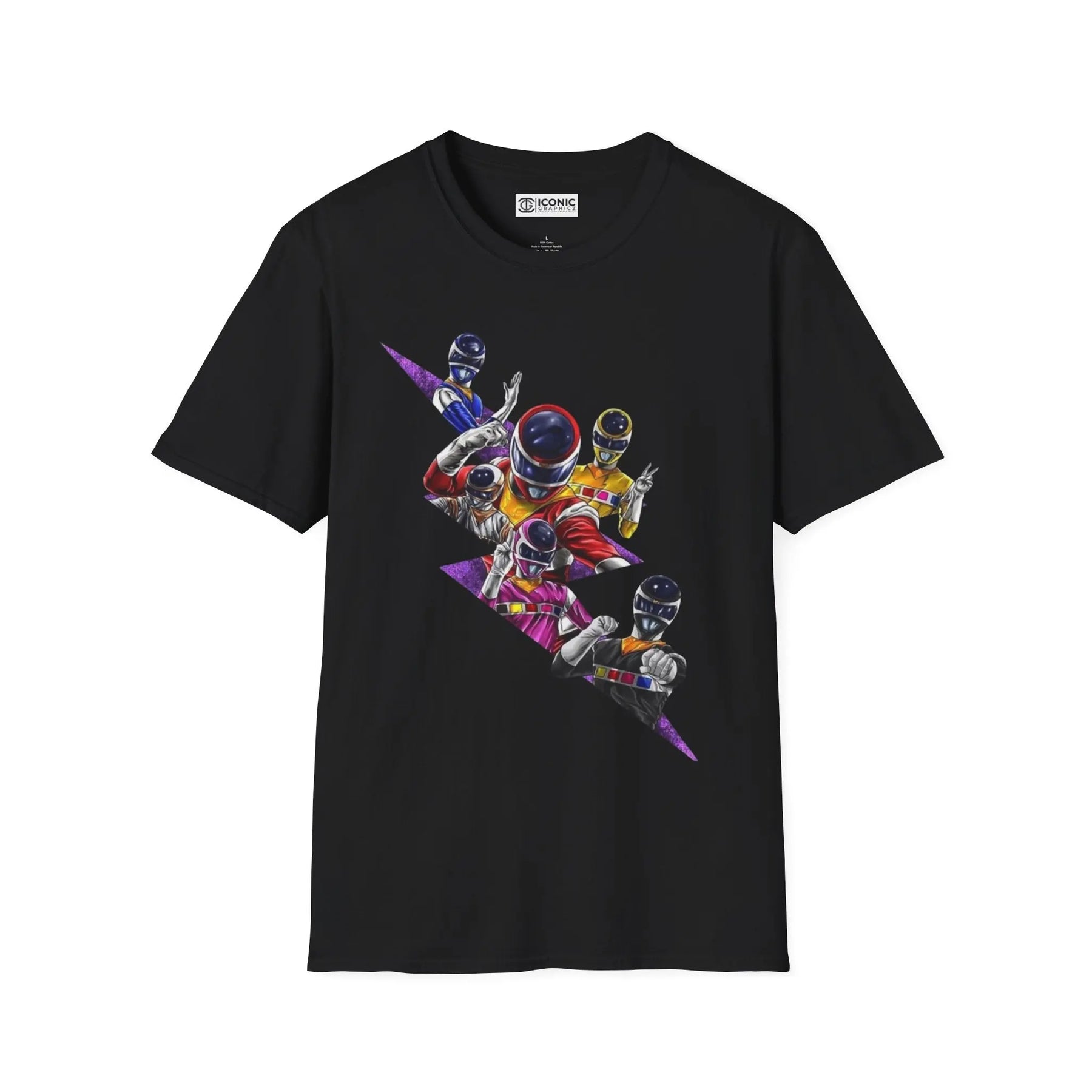 Power Rangers T-Shirt Printify