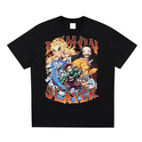 Rengoku Demon Slayer Sorona Quick-Dry Cooling T-shirt ODMPOD