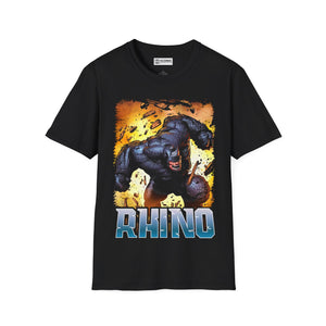 Rhino T-Shirt - IGZ Clothing - Rhino Unisex Softstyle T-Shirt Best Price 26 at IGZ Clothing