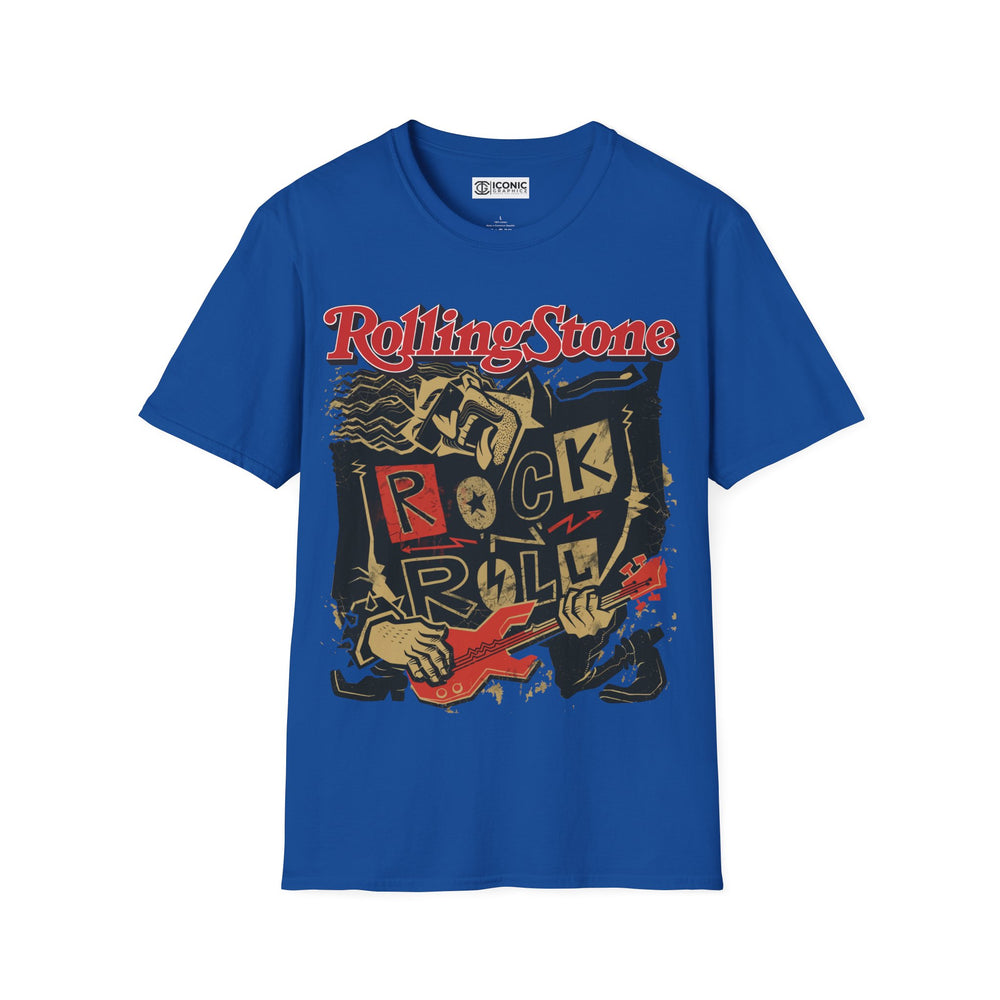 Rolling Stones T-Shirt - IGZ Clothing  - Rolling Stones Unisex Softstyle T-Shirt Best Price 26 at IGZ Clothing