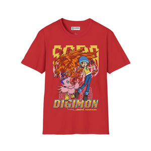 SORA X BIRDRAMON Digimon T-Shirt Printify