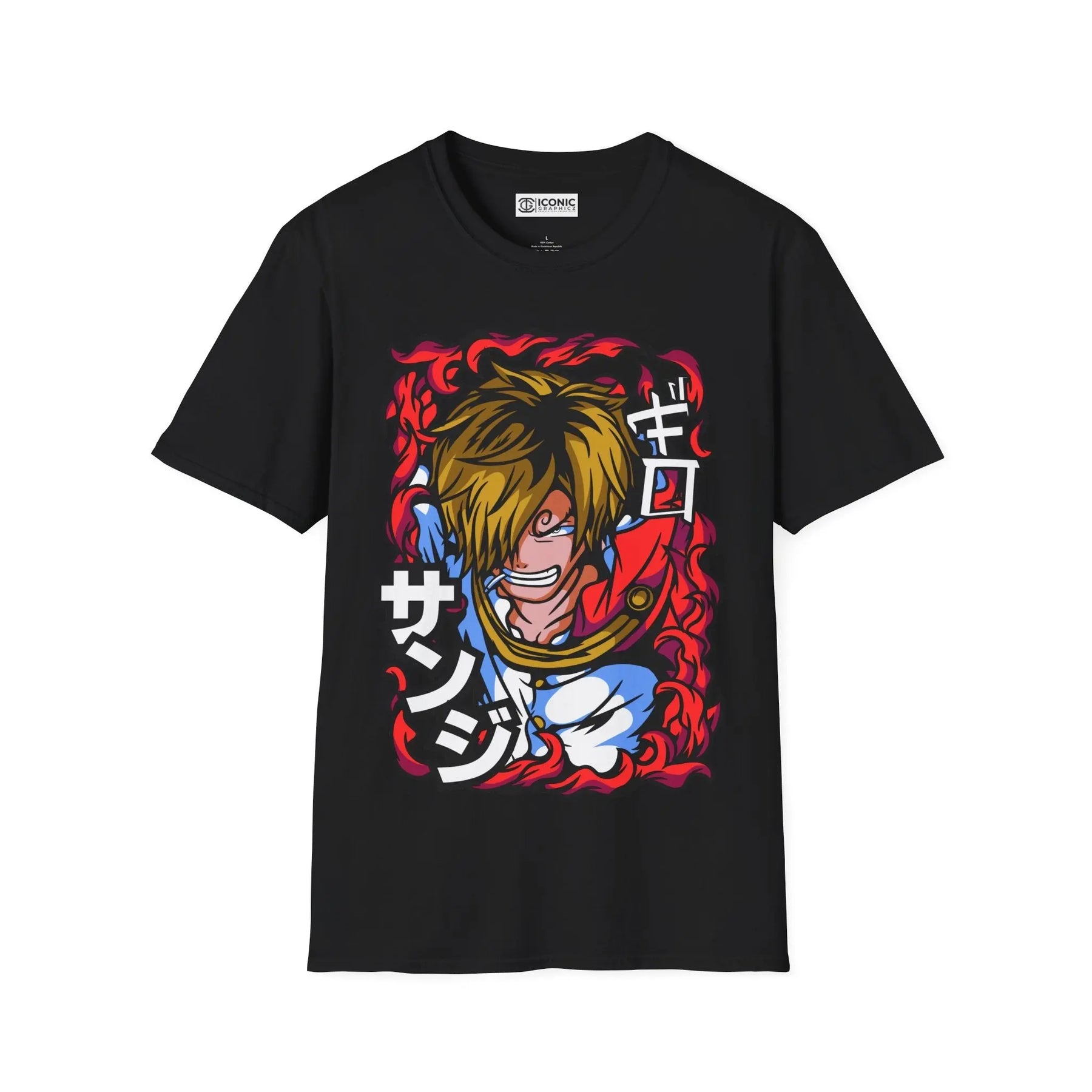 Sanji One Piece T-Shirt Printify