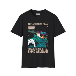 Shino Naruto T-Shirt - IGZ Clothing - Shino Unisex Softstyle T-Shirt Best Price 26 at IGZ Clothing