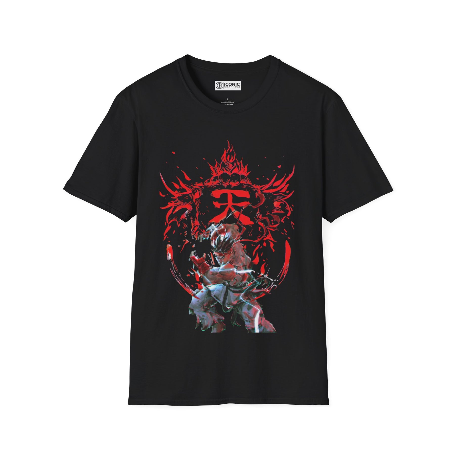 Street Fighter T-Shirt - IGZ Clothing  - Ryu Unisex Softstyle T-Shirt Best Price 26 at IGZ Clothing