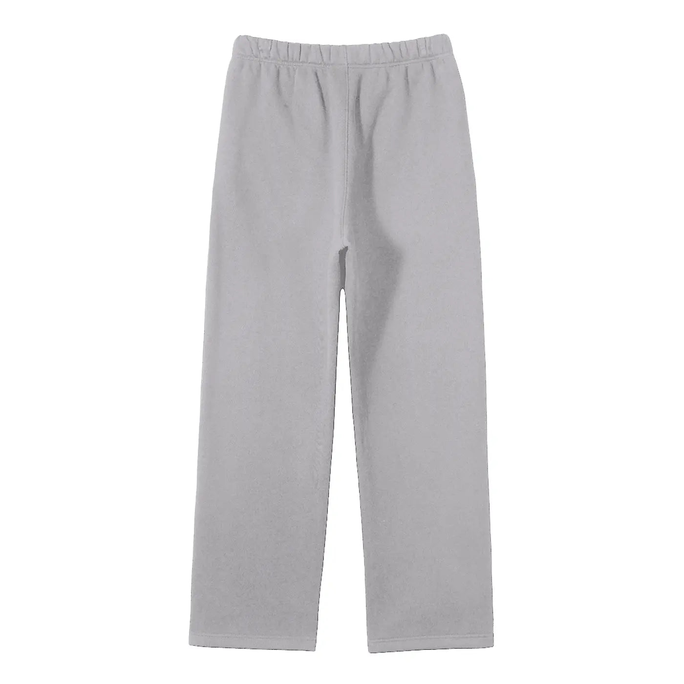 Streetwear Unisex Solid Color Fleece Straight Leg Pants ODMPOD