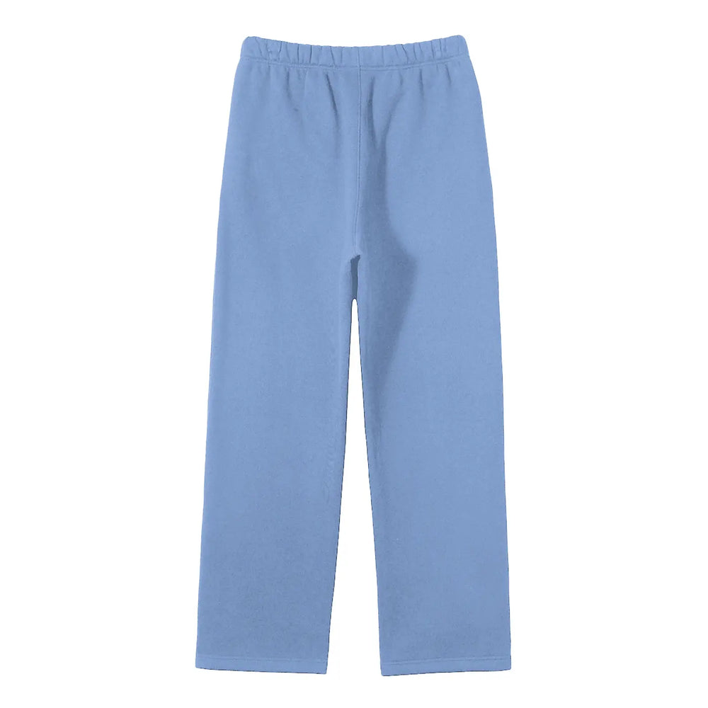 Streetwear Unisex Solid Color Fleece Straight Leg Pants ODMPOD
