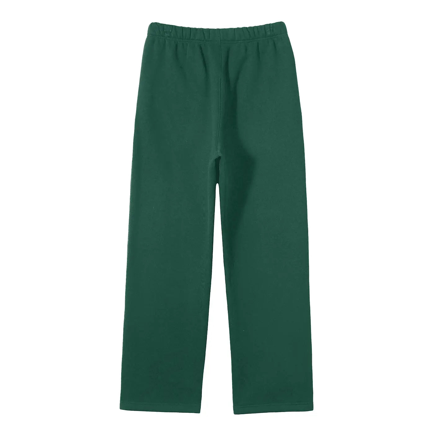 Streetwear Unisex Solid Color Fleece Straight Leg Pants ODMPOD