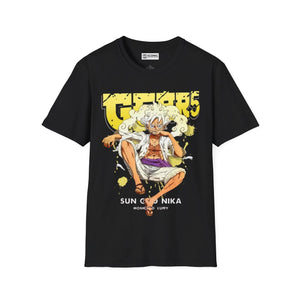 Sun God Luffy One Piece T-Shirt Printify