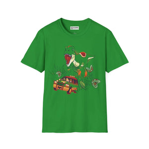 Super Mario Dino escape T-Shirt Printify