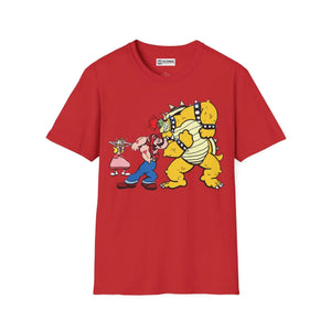 Super Mario and popeye parody T-Shirt Printify