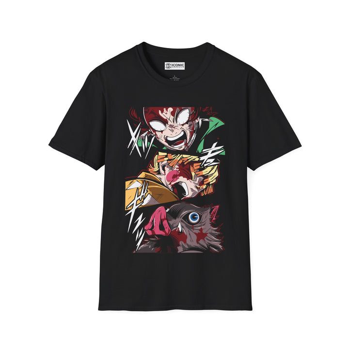 Tanjiro Demon Slayer T-Shirt - IGZ Clothing  - Tanjiro Unisex Softstyle T-Shirt Best Price 26 at IGZ Clothing