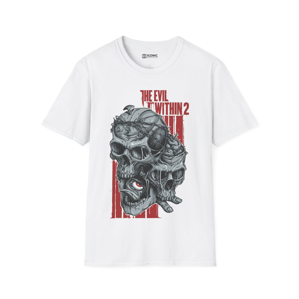 The Evil Within 2 T-Shirt - IGZ Clothing  - The Evil Within 2 Unisex Softstyle T-Shirt Best Price 26 at IGZ Clothing