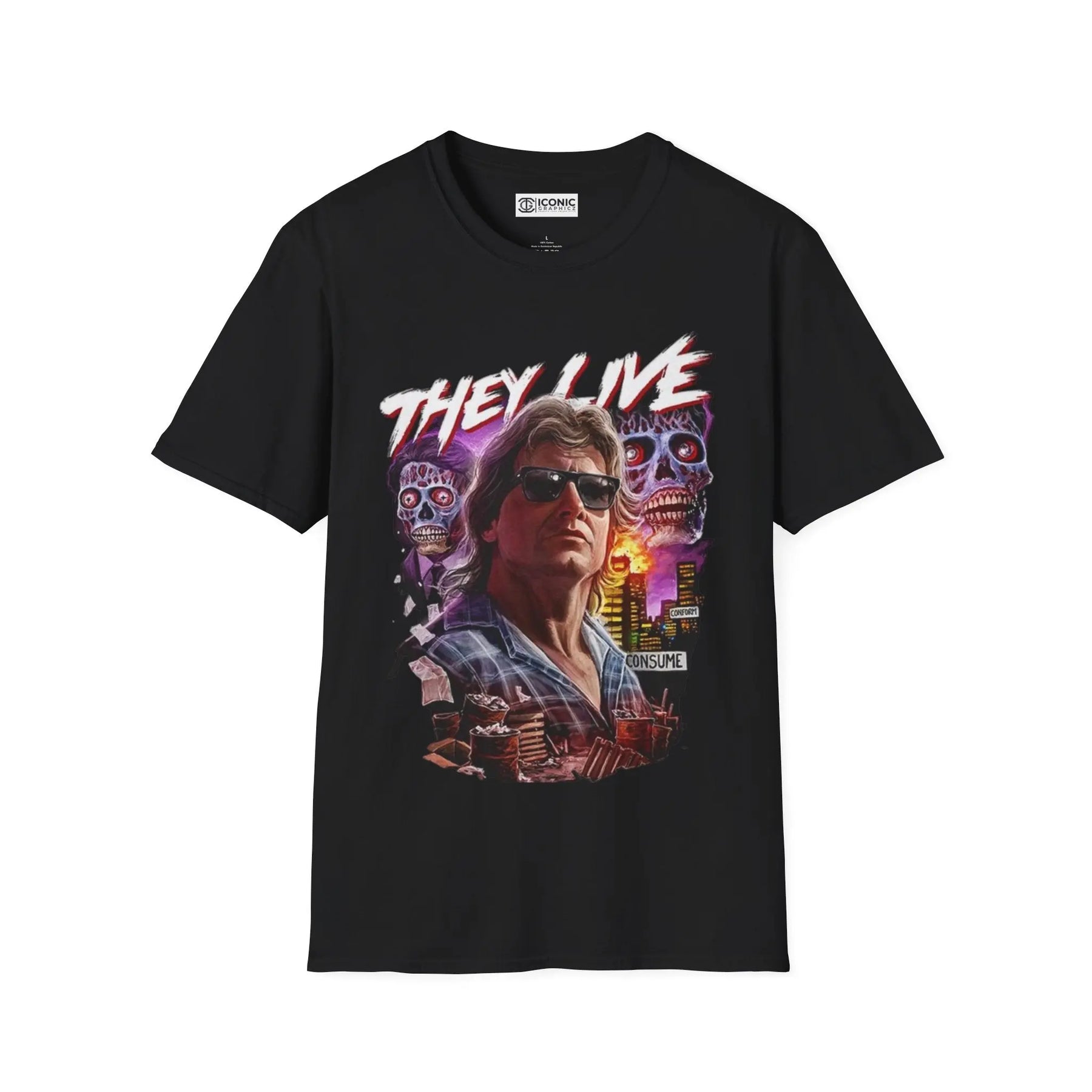 They Live T-Shirt Printify