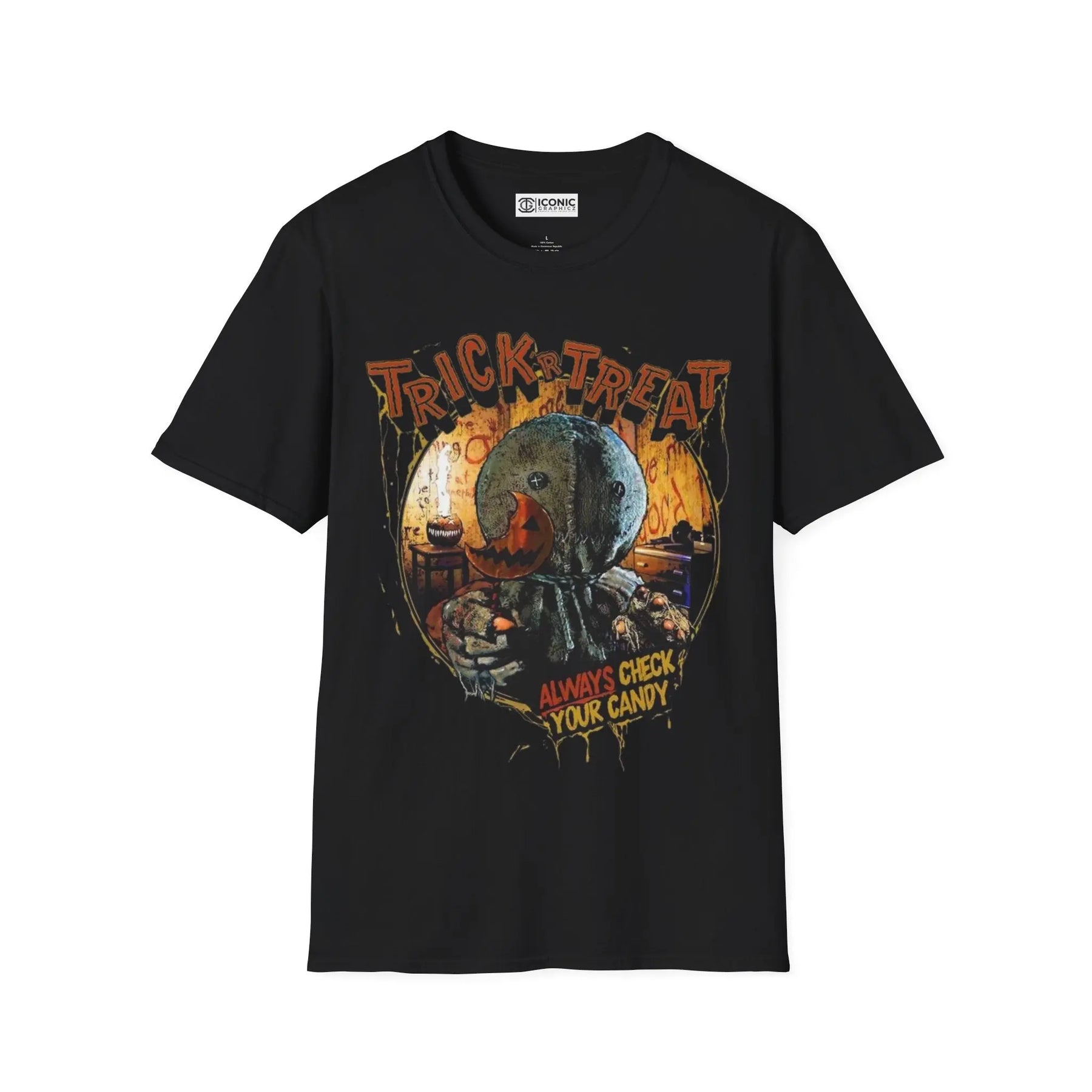 Trick or Treat Sam T-Shirt Printify