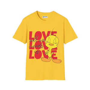 Tweety Looney Toons T-Shirt - Cute Cartoon Design Printify