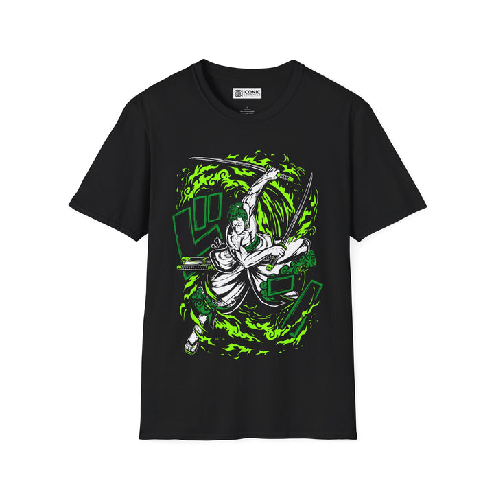 Zoro One Piece T-Shirt - IGZ Clothing  - Zoro Unisex Softstyle T-Shirt Best Price 26 at IGZ Clothing
