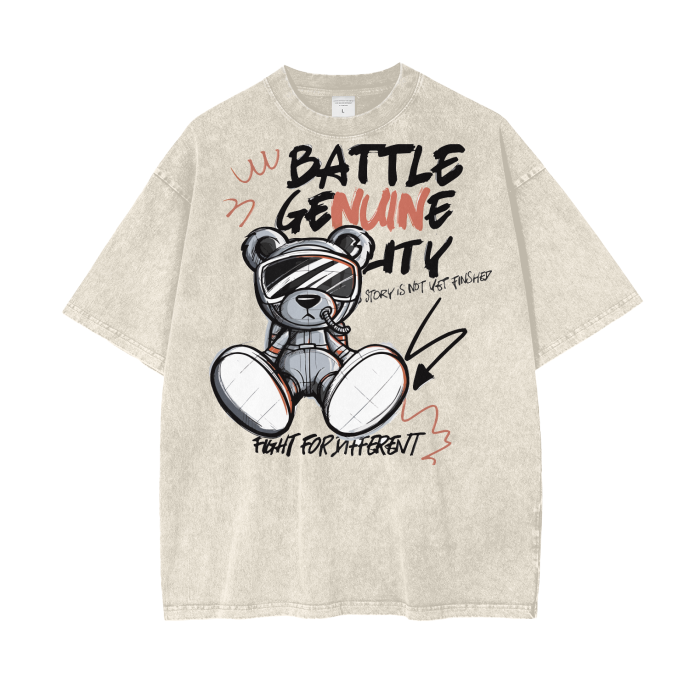 Genuine Unity Acid Wash Oversize T-Shirt ODMPOD