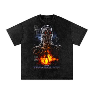 The Terminator Acid Wash Oversize T-Shirt