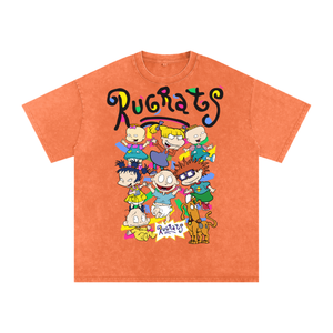 Rugrats Acid Wash Oversize T-Shirt