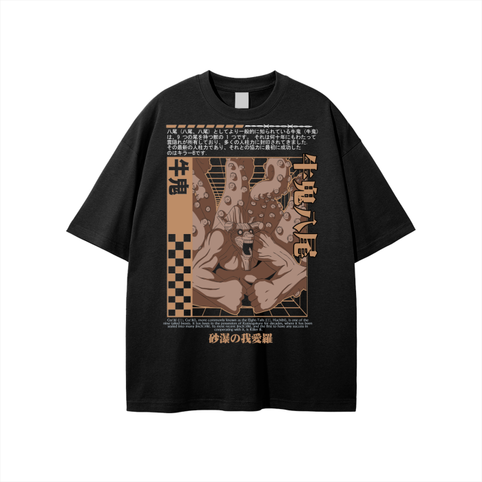 Eight tails Naruto T-shirt ODMPOD