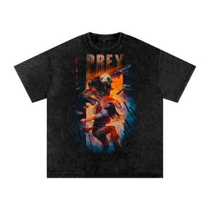 Prey Acid Wash Oversize T-Shirt