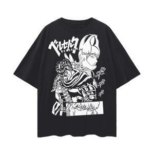 Gutz Berserk Oversize Deep Drop Shoulder Tee
