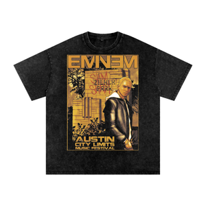 Eminem Acid Wash Oversize T-Shirt