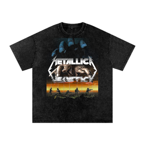 Metallica Acid Wash Oversize T-Shirt