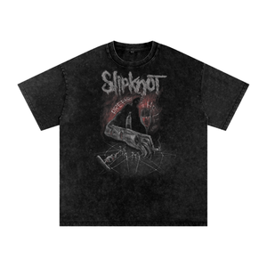 Slipknot Acid Wash Oversize T-Shirt