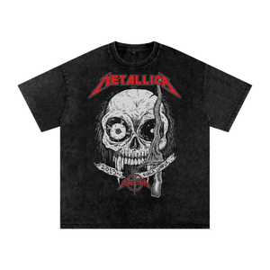 Metallica Acid Wash Oversize T-Shirt