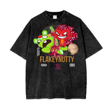 Happy Tree Friends Oversize Snow Washed T-Shirt ODMPOD