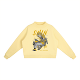 Shin Sakamoto Days Essential Fleece Mid-Neck Crew Sweatshirt