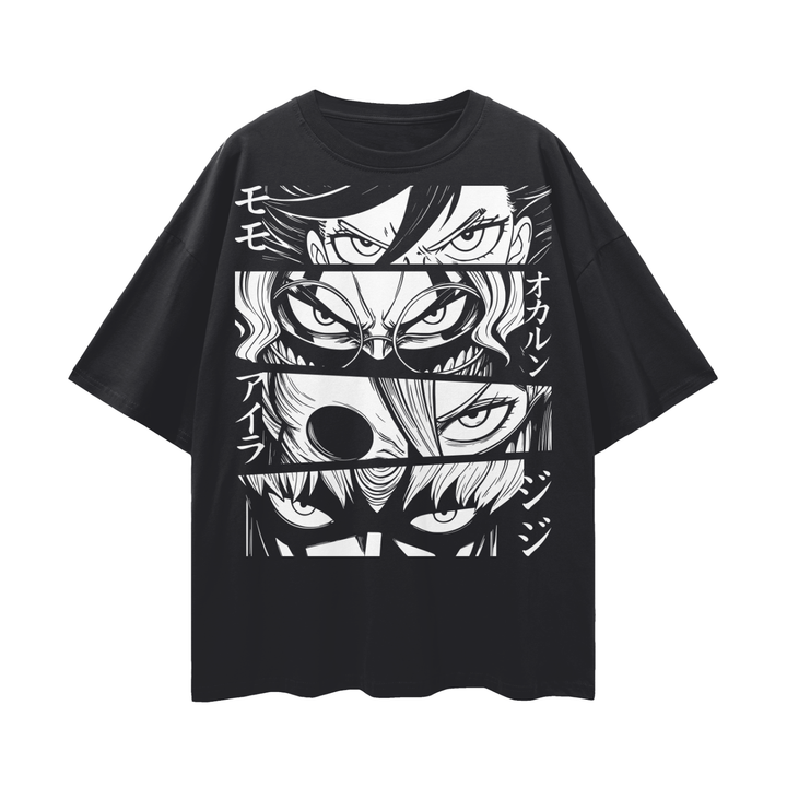 Dandadan Streetwear Loose Drop Shoulder T-Shirt