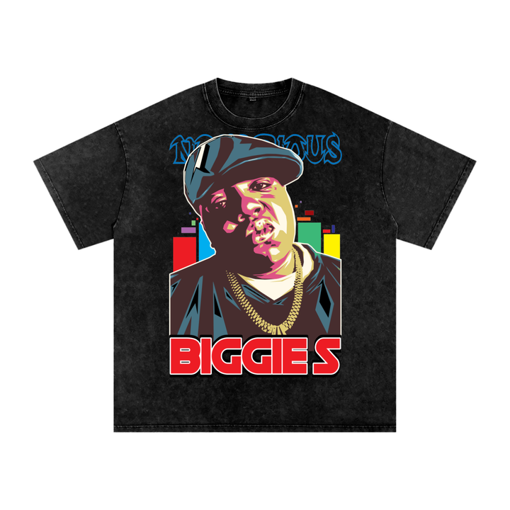 Notorious BIG Acid Wash Oversize T-Shirt
