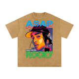 Asap Rocky Acid Wash Oversize T-Shirt