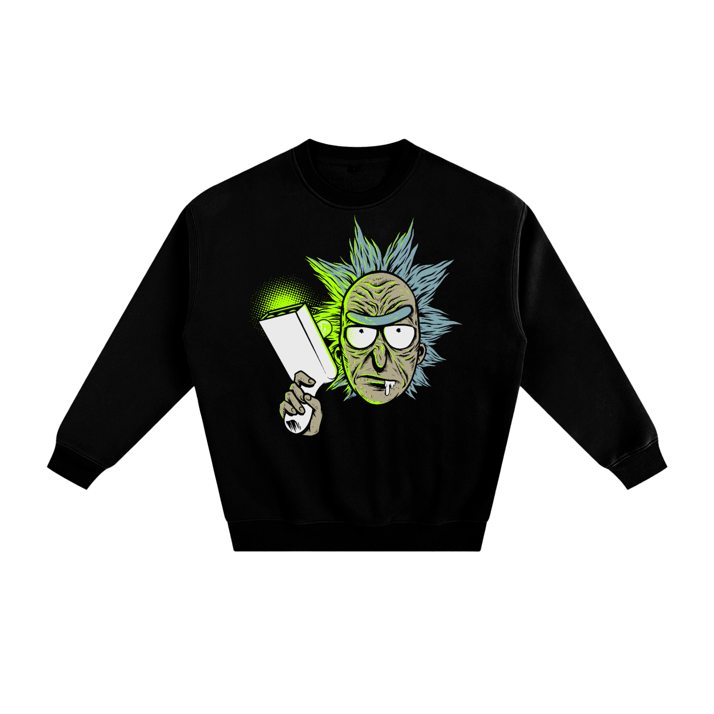 Rick and Morty Fleeced Sweatshirt