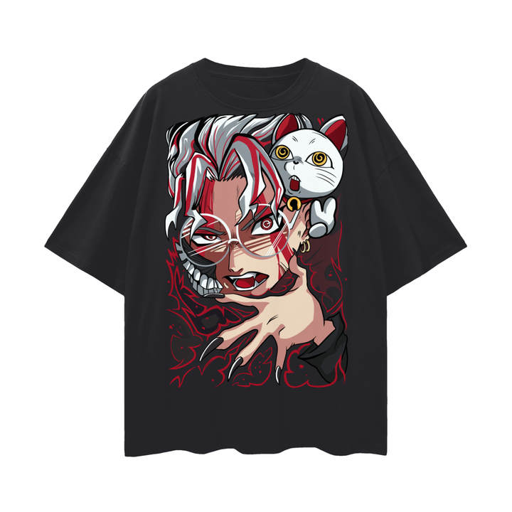 Dandadan Okarun Oversize Deep Drop Shoulder Tee