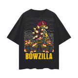 Bowzilla Oversize Deep Drop Shoulder Tee