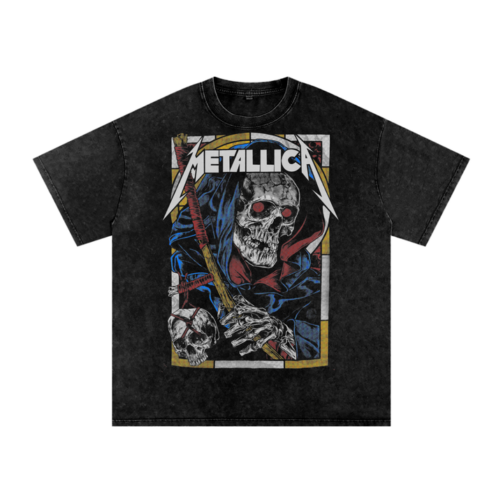Metallica Acid Wash Oversize T-Shirt
