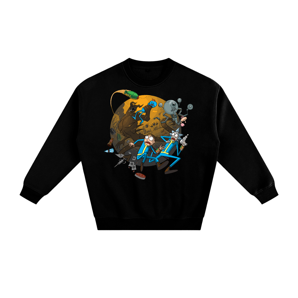 Rick and Morty Fleeced Sweatshirt