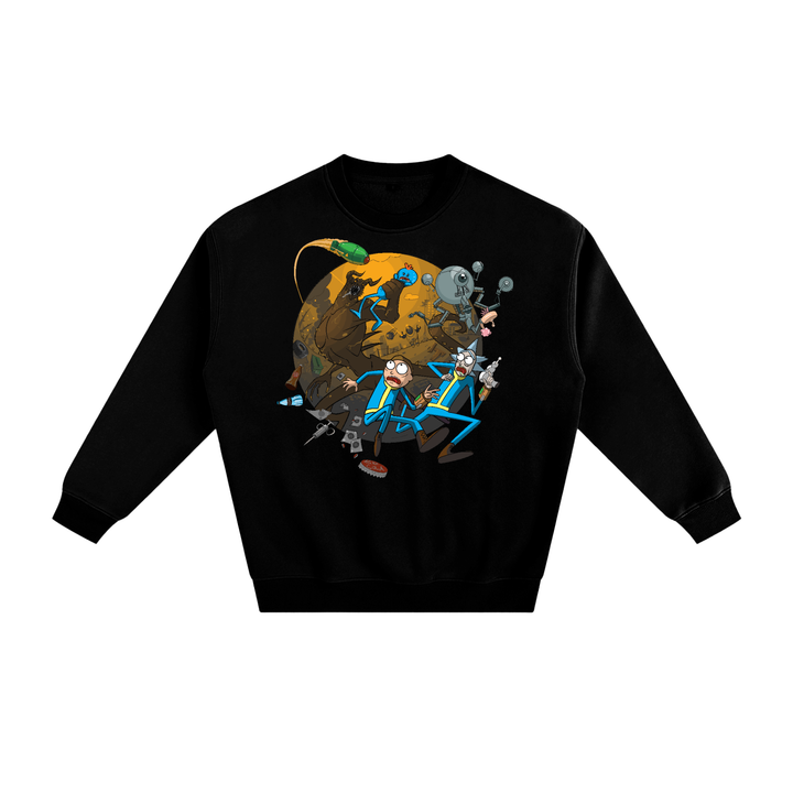 Rick and Morty Fleeced Sweatshirt