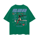 SZA Oversize Deep Drop Shoulder Tee