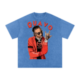 Quavo Acid Wash Oversize T-Shirt